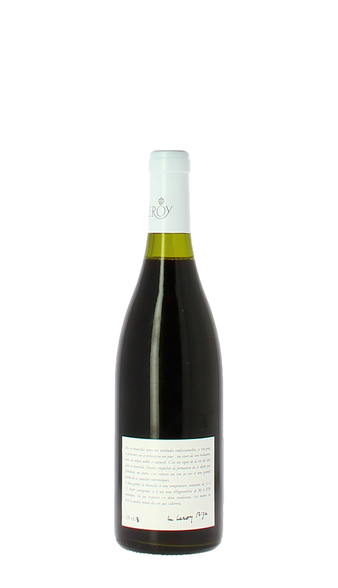 Leroy SA 2003 Rouge Bourgogne Côte de Beaune rouge 75cl