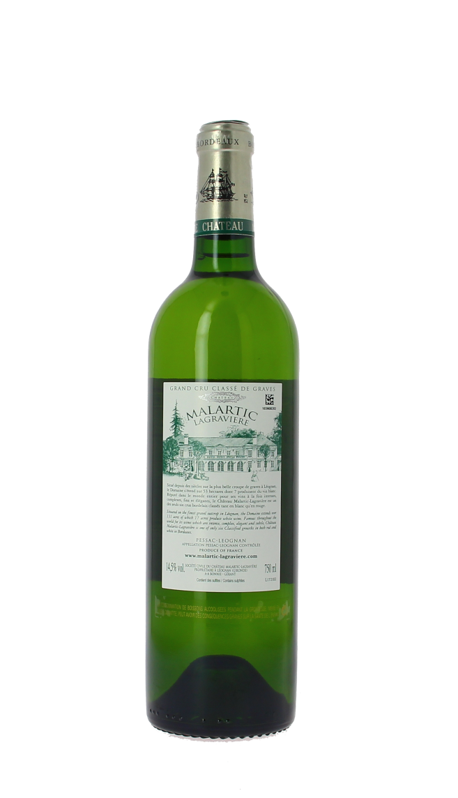Château Malartic-Lagravière blanc 2010 Blanc