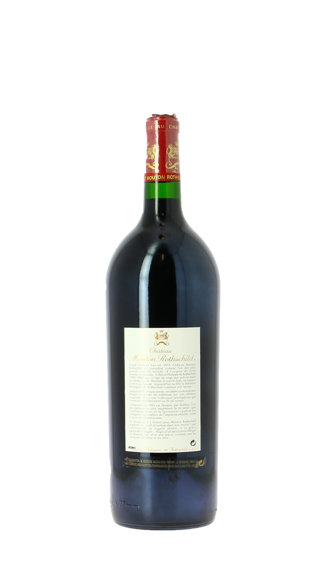 Château Mouton Rothschild 1993 Rouge Bordeaux Pauillac Magnum Château Mouton Rothschild 1993 Rouge Bordeaux Pauillac Magnum