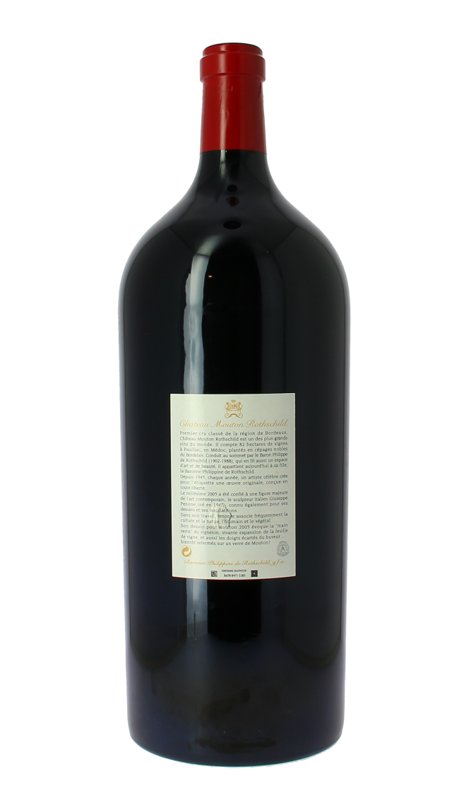 Château Mouton Rothschild 2005 Rouge Bordeaux Pauillac Impériale Château Mouton Rothschild 2005 Rouge Bordeaux Pauillac Impériale