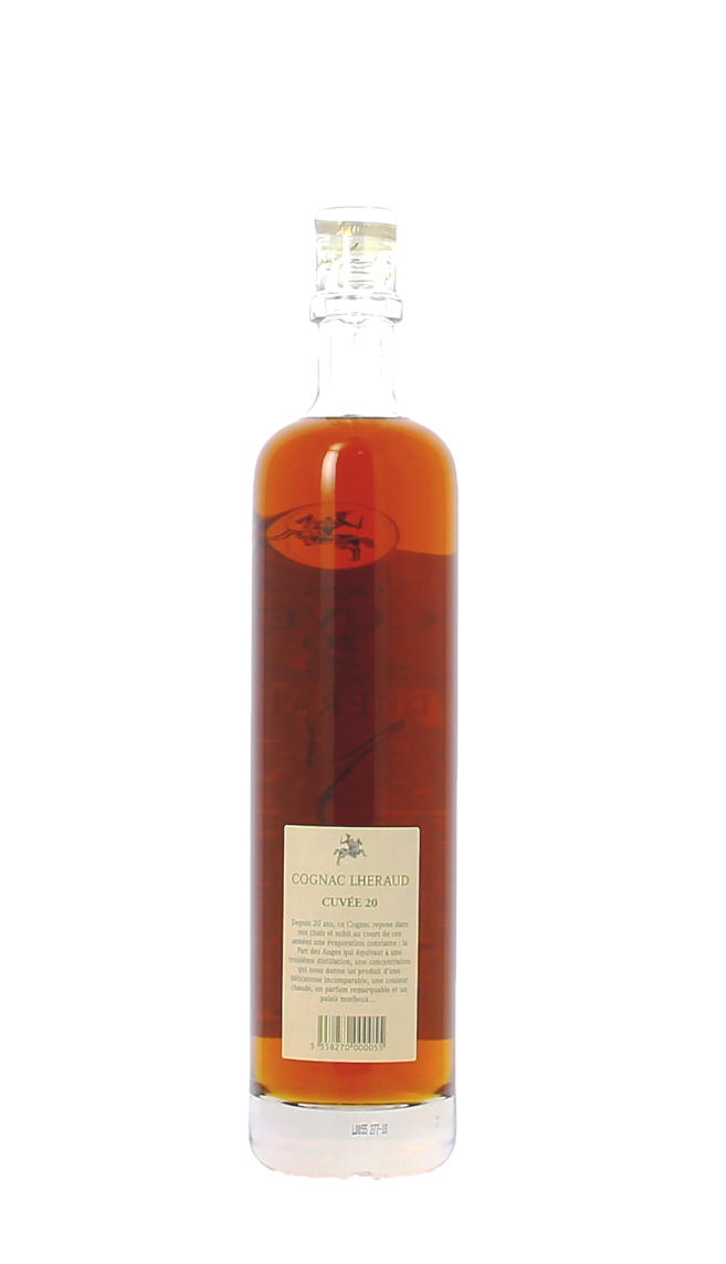 Lhéraud, Cuvée 20 20 ans Cognac Cognac 70cl