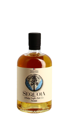 Distillerie du Vercors, Séquoïa Whisky Single Malt Bio Tourbé 50cl