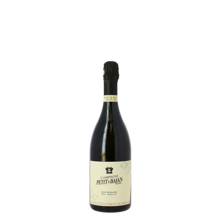 Champagne Petit et Bajan, Nuit Blanche Blanc Champagne Champagne Grand