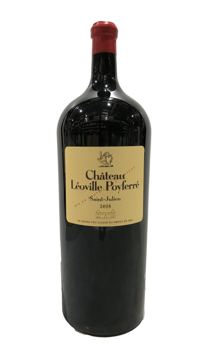Château Léoville Poyferré 2018 Rouge Bordeaux StJulien Balthazar