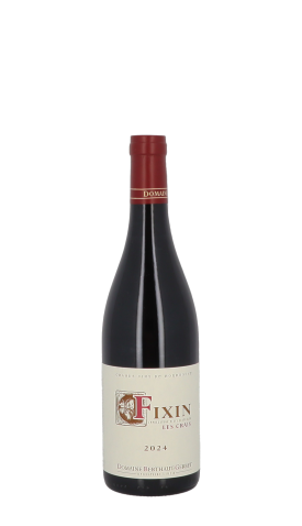 Domaine Berthaut-Gerbet, Les Crais 2024 Rouge 75cl