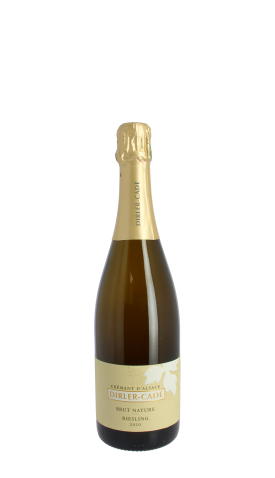 Domaine Dirler-Cad&eacute;, Brut Nature, Riesling 2020 Blanc 75cl