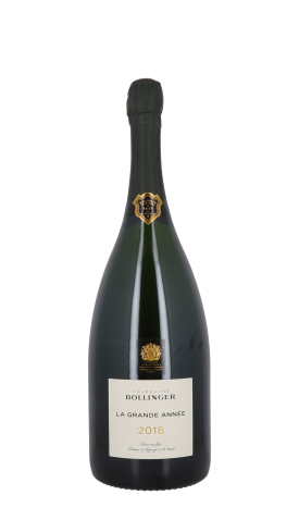 Champagne Bollinger, La Grande Année 2018 Blanc Double Magnum