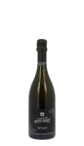 Champagne Petit et Bajan, Obsidienne Blanc 75cl