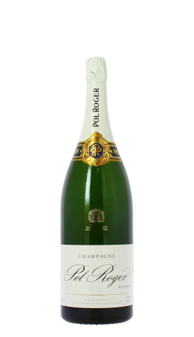 Champagne Pol Roger, Brut Réserve Blanc Double Magnum