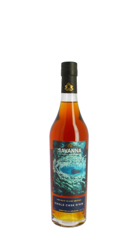 Rhum Savanna, The Wild Island Edition, Single Cask n°616 15 ans 50cl