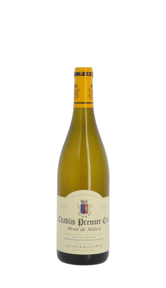 Domaine Jean-Paul & Benoît Droin, Mont de Milieu 2023 Blanc 75cl