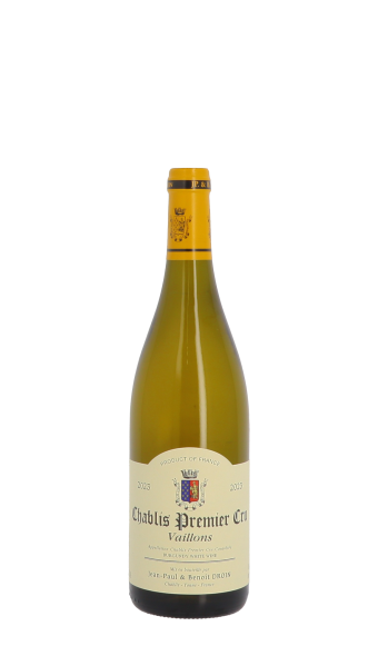Domaine Jean-Paul & Benoît Droin, Vaillons 2023 Blanc 75cl