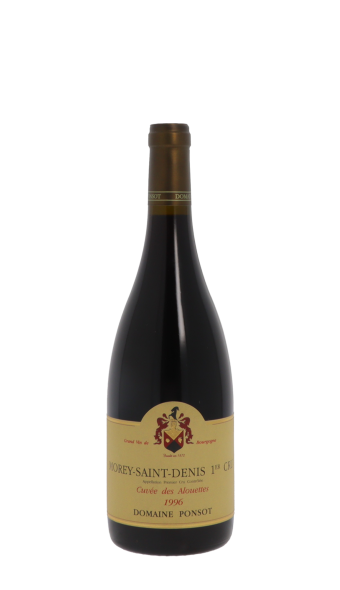 Domaine Ponsot, Cuvée des Alouettes 1996 Rouge 75cl