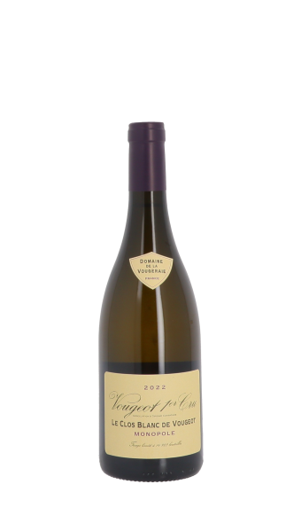 Domaine de la Vougeraie, Le Clos Blanc de Vougeot 2022 Blanc 75cl