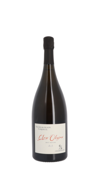Champagne Salima & Alain Cordeuil, Clair Obscur 2013 Blanc Magnum