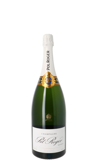 Champagne Pol Roger, Brut Réserve Blanc Magnum
