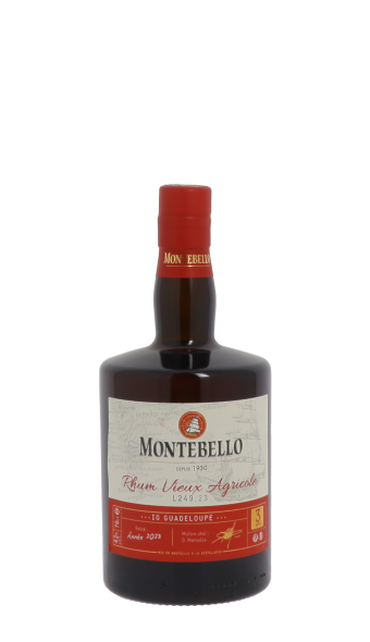 Distillerie Montebello, Rhum Vieux 3 ans 70cl