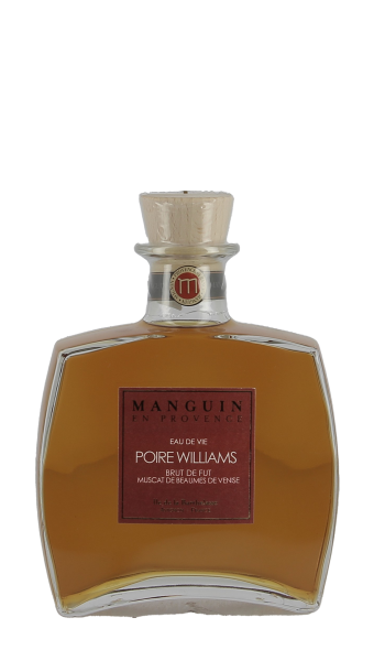 Manguin en Provence, Poire Williams Brut de Fût - Muscat de Beaumes de Venise 50cl