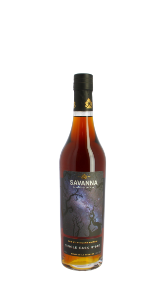 Rhum Savanna, The Wild Island Edition, Single Cask n°980 15 ans 50cl