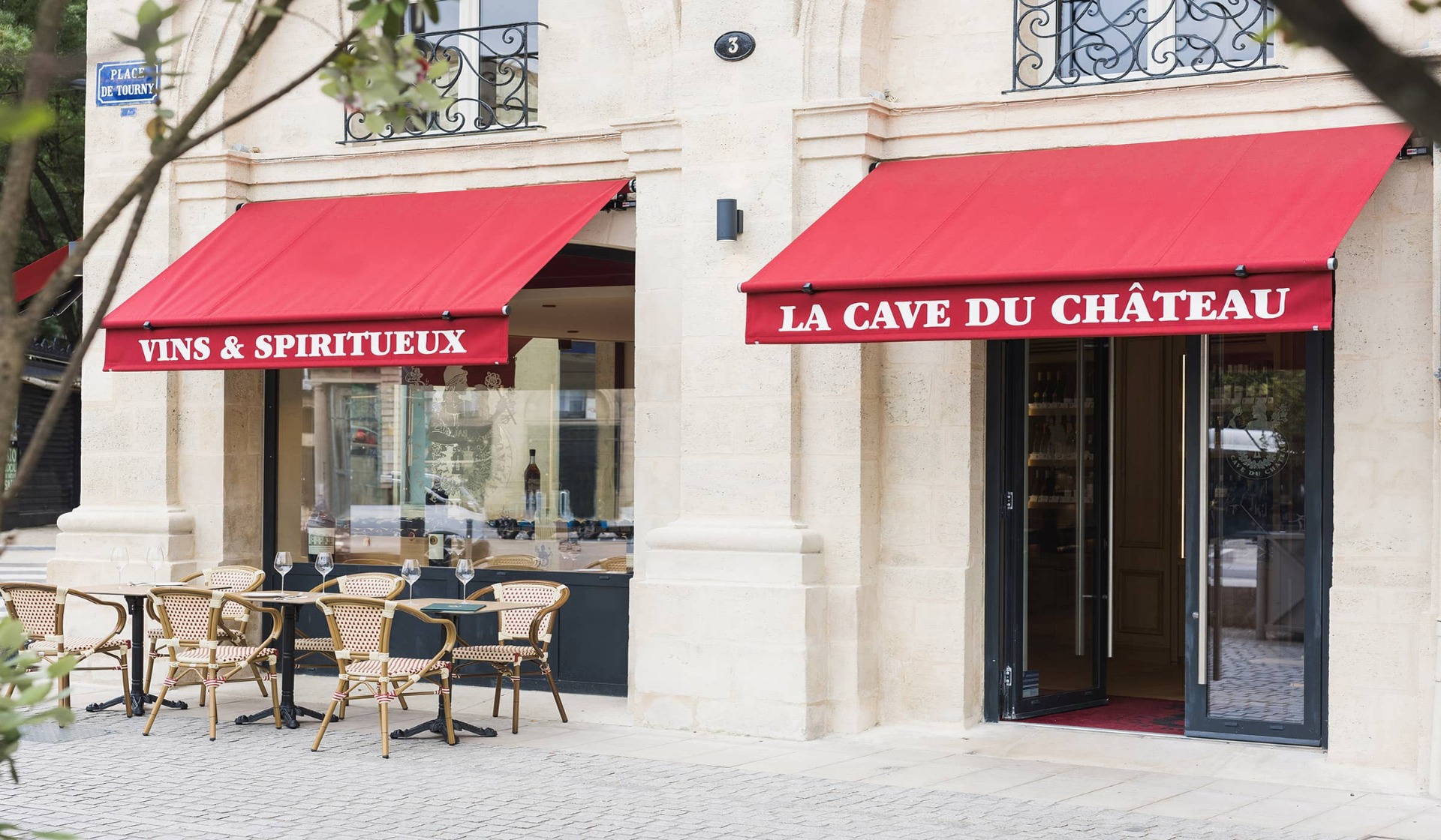 La Cave du Château Bordeaux, boutique place de Tourny