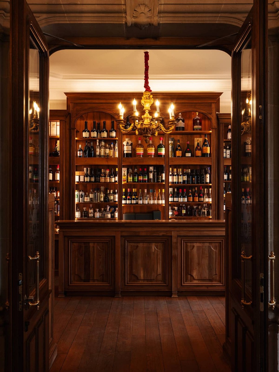 Intérieur boutique La Cave du Château Paris